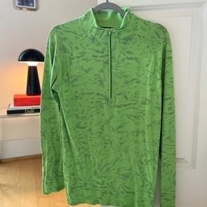 Lululemon ‘Metal Vent Tech’ Half-Zip 2.0 — Medium, Scream Green